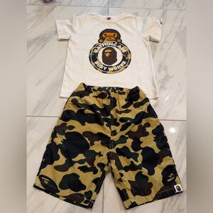 Bape boy beach suit size：120